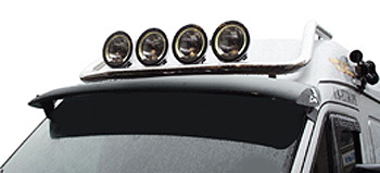XTC Roof Light Bar Stainless St High Roof Jumbo Transit 2000-06